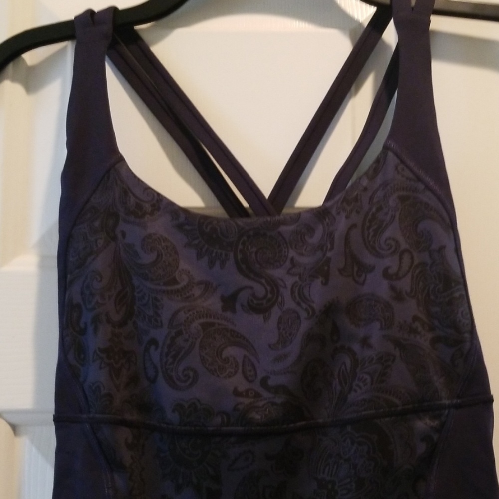 Dark blue tank